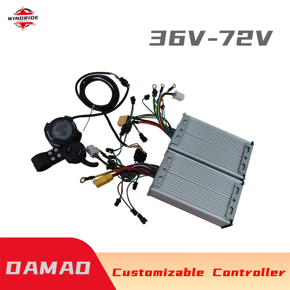 72V 45A Dual Controller - Original FLJ Electric Scooter Knuckle Throttle