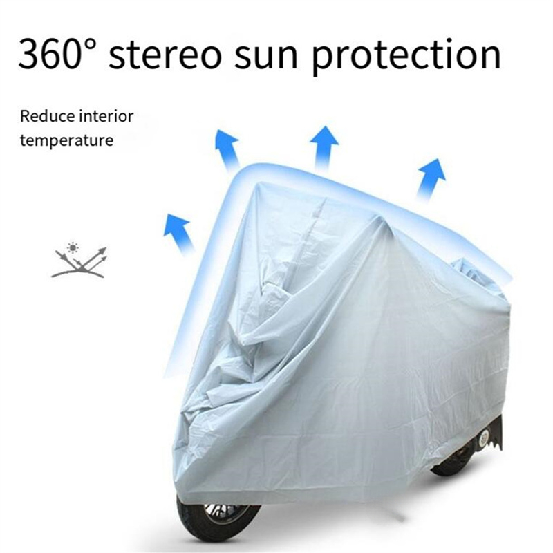 Electric Scooter Rain Cover - Waterproof Motorcycle Cover Outdoor Indoor Bike