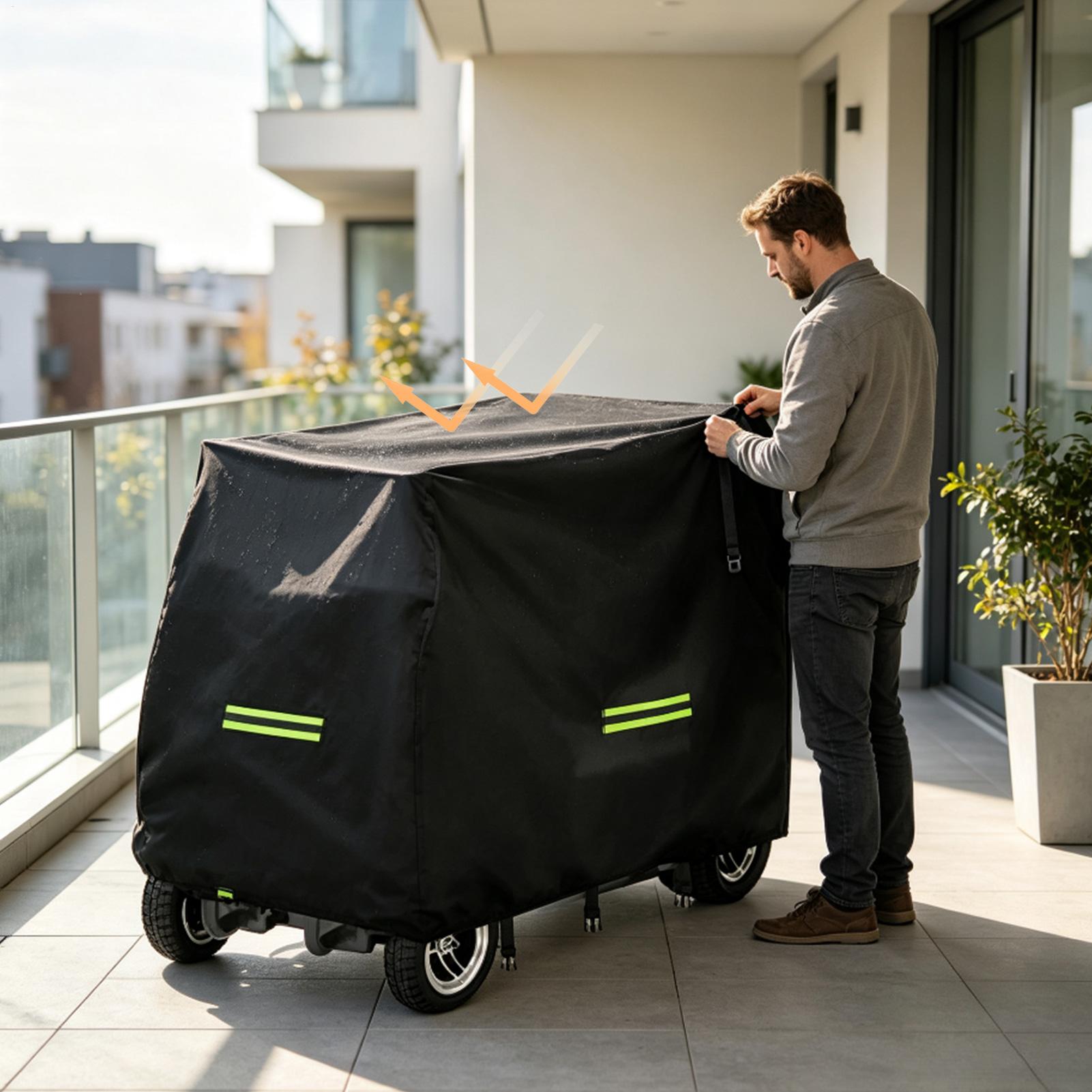 Mobility Scooter Cover Waterpr - Electric Scooter Rain Cover recension och pris