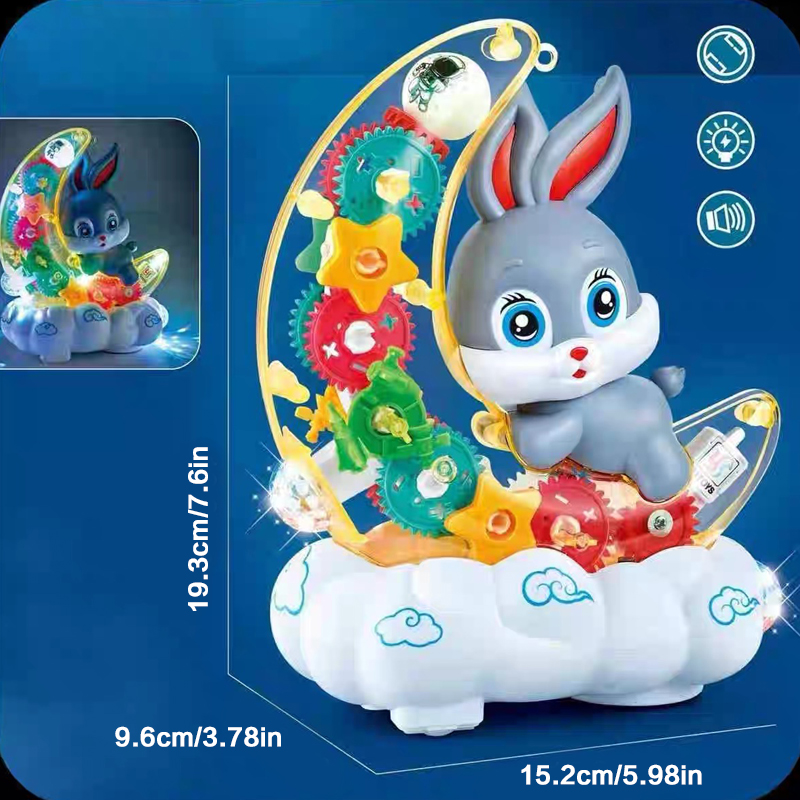 Moon Rabbit Electric Toy Scoot - Scooter Electric recension och pris