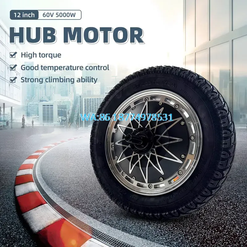 Wmwmnu for High Power 12 Inch  - 60V 5000W Brushless Hub Motor recension och pris