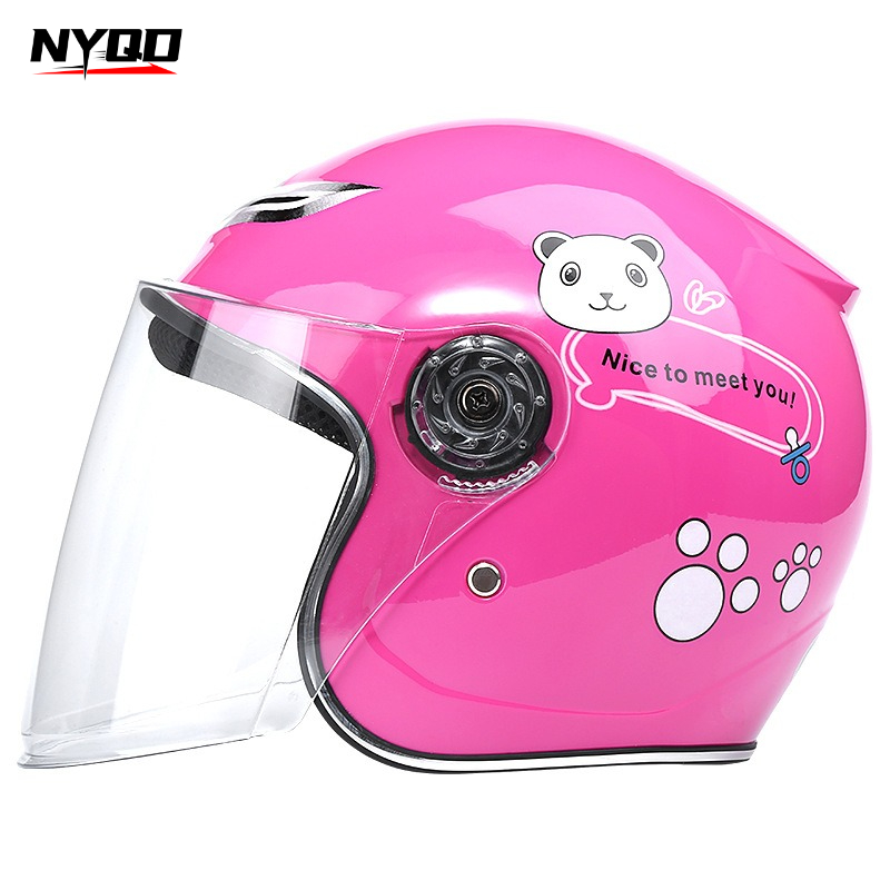 Kids Motorcycle Helmet Half Fa - Kids Electric Scooter recension och pris