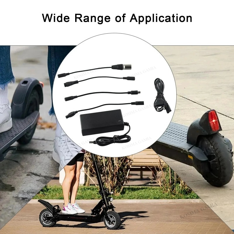 Universal AC DC 42V 2A Power A - Scooter Electric recension och pris