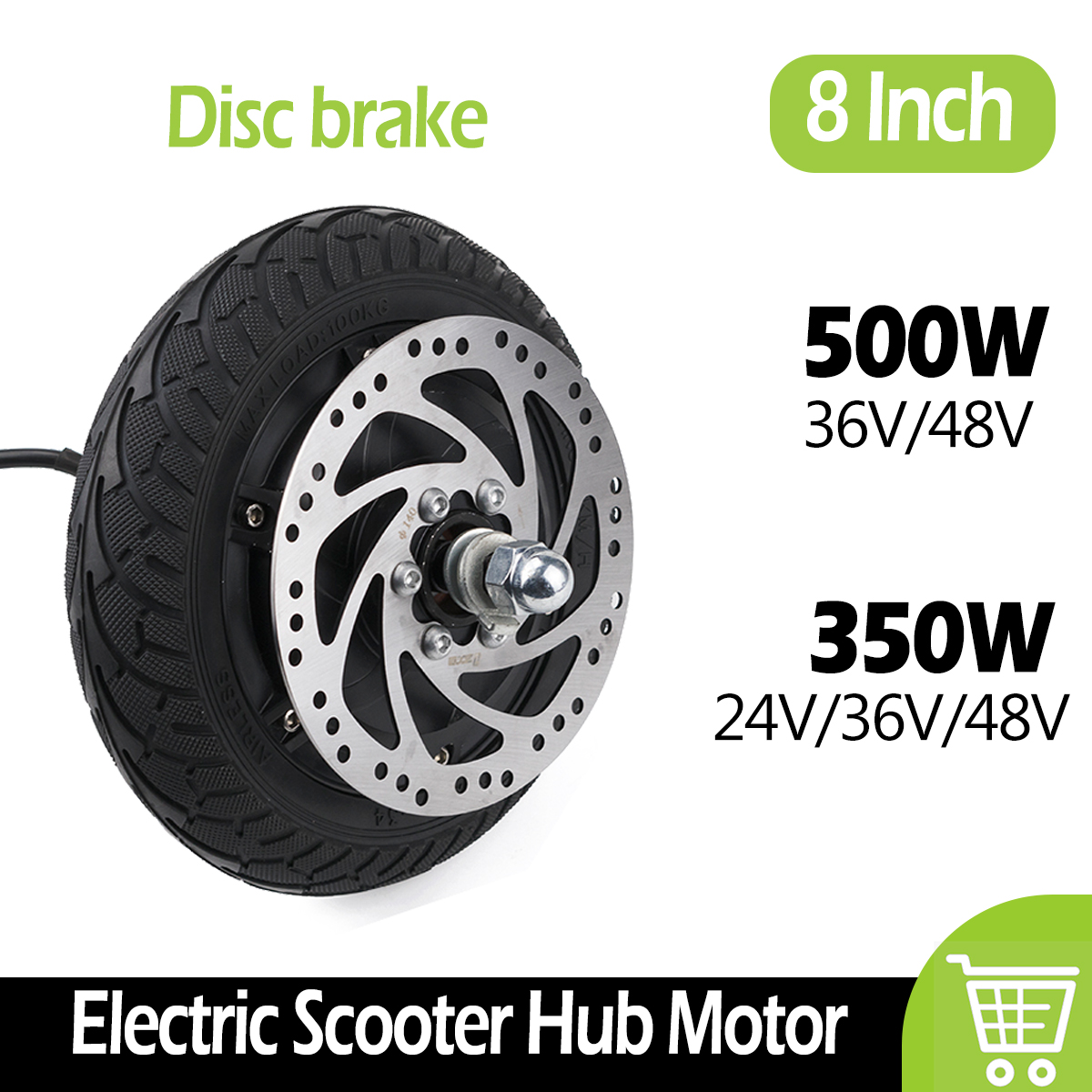 8 Inch Electric Scooter Motor  - Electric Scooter 500W recension och pris