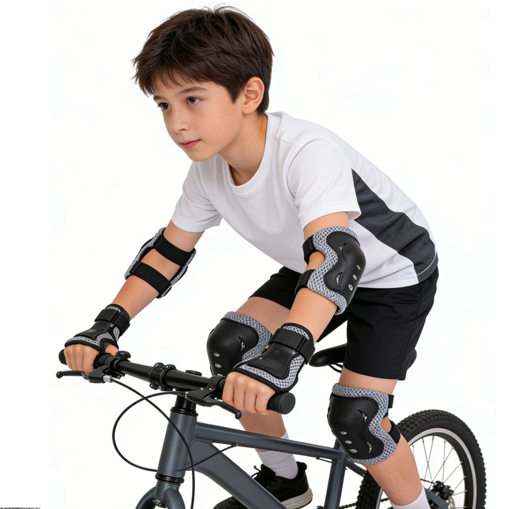 Kids Knee Pads Elbow Pads Age  - Scooter Helmet Set recension och pris