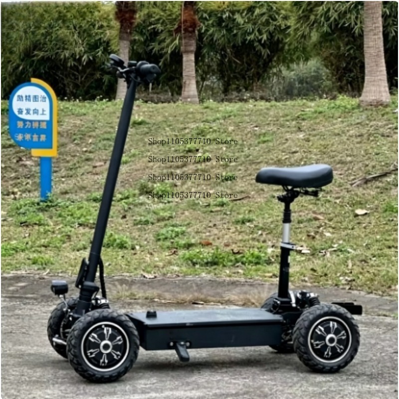 Electric Four-wheel Scooter Go - Folding Electric Scooter recension och pris